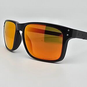 Oakley OO9384-0657 Holbrook Mix Black Polarized Prizm Ruby Iridium Sunglasses